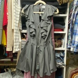 Ruffle detail Romper